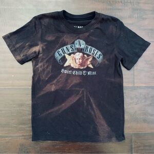 5T Guns N' Roses Toddler Short Sleeve Crewneck Tie-Dye Graphic Band Tee T-Shirt